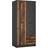 Furniture To Go NUBS01 Dark Old Wardrobe 87x196cm