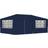 vidaXL Professional Party Tent with Walls - Blue 4x6 m