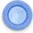 Mateus Bubbles Light blue Flat tallrik 28cm