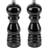 Peugeot Paris Duo - Black Lacquer Pepper Mill, Salt Mill 18cm