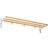 Essem Design Nostalgia Aluminum/Oak Hat Shelf 100x18.8cm