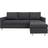 House Nordic Firenze Grey/Natural Soffa 219cm