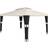 tectake Mona - Black/Cream 3x4 m