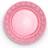 Mateus Lace Pink Flat tallrik 25cm