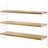 String Pocket Oak/White Wall Shelf 60cm
