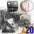 Shein Horn Stainless Steel Corner Brackets 31 x 24 x 24 mm