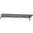 Habo 17992 Aluminum Black Hatthylla 60x18.5cm