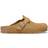 Birkenstock Boston Suede Leather Embossed - Corduroy Cork Brown