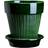 Bergs Potter Simona Glazed Pot - Green ∅16cm