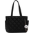 Shein New Fashion Large Capacity Quilted Rhinestone Design Double Handle Shoulder Tote Bag, Lightweight And Portable, Women's Wallet, Suitable For Outdoor Travel In Summer, Decorated With Animal Pendants, Travel Essential Backpack, Literary School Bag For Teens, Book Bag For Women Or Students, Perfect For Books, Shopping, Back To School And More