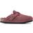 Birkenstock Boston Shearling Suede Leather - Maroon