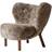 &Tradition Little Petra VB1 Sahara/ Walnut Loungestol 75cm