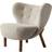 &Tradition Little Petra VB1 Karakorum/ Walnut Loungestol 75cm