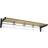 Essem Design Nostalgia Brass/Black Hat Shelf 100x18.8cm