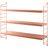 String Pocket Blush Wall Shelf 60cm