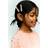 H&M Girls Light Pink Flowers 2-Pack Hair Clips