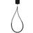 Ideal of Sweden Cord Phone Strap Black
