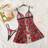 Shein Women Sexy Floral Mesh Front-Hook Sleepwear Nightdress Set - Multicolore