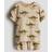 H&M Dino Dreamin Printed Jersey Pyjamas - Beige/Dino