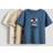 H&M Boys Mickey Mouse 3-Pack Printed T-shirts - Blue/Mickey