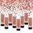 Shein 3pcs Rose Gold Confetti Poppers