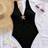Shein New Arrivals One-Piece Swimsuit Cross-Over Circle - Tummy Control