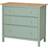 IKEA HEMNES Grey/Green/Light Brown Stained Byrå 108x96cm