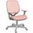 Vinsetto 360 Degree Swivel Desk Pink Office Chair