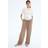 H&M Vit Ribbad Farfarströja Size L
