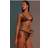 PrettyLittleThing Leopard Print High Leg Tanga Bikini Bottom - Animal