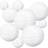 Shein 20pcs White Paper Lanterns Decorative