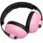 Banz Baby Hearing Protection Ear Muffs Solid Petal Pink