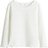 H&M Girls Smocked Jersey Top - White