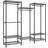 Songmics Steel Black Clothes Rack 175x180cm