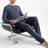 Shein Minimalist Long Sleeve Top And Pants Set - Comfortable