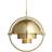 GUBI Multi-Lite Large Brass Pendel ∅ 36cm