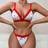 Shein Lace Patchwork Heart Bow Sexy Lingerie Bra Thong Set - Lunar New Year