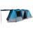vidaXL Tunnel Camping Tent 4-persons - Blue