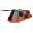 vidaXL Tunnel Camping Tent 4-persons - Grey/Orange