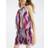 River Island Womens Purple Sleeveless Abstract Playsuit
