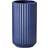 Lyngby Porcelain Matt Blue Vase 20cm