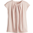 H&M Pleat-Front Blouse - Powder Pink