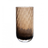 Specktrum Meadow Swirl Cylinder Topaz Vase 21cm