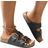 Shein New Casual Outdoor Beach Double Buckle SlipOn Comfortable Flat Sandals