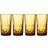 Lyngby Glas Sorrento Highball Amber Long Drinkglas 38cl 4st