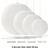 Shein 20pcs White Paper Lanterns