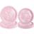 Shein Pink And White Bow 7inch Plate Tableware Set