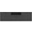 vidaXL 811449 Black TV-bänk 140x40cm