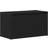 vidaXL Hall Black Oak Storage Bench 80x45cm