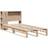 vidaXL Bookcase without Mattress 90x190 cm Frame Bed